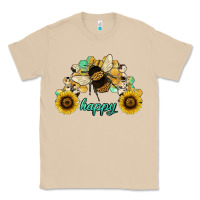 Mushroom bee happy honey comb Classic Tee - JahusDesignShop
