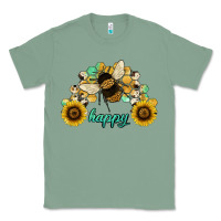 Sage bee happy honey comb Classic Tee - JahusDesignShop