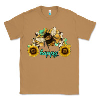 Toasted Coconut bee happy honey comb Classic Tee - JahusDesignShop