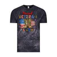 Cloud Black proud veteran u.s army Vintage Tee - RanaPortraitStore