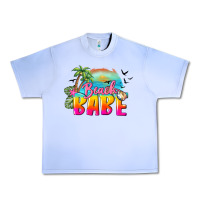 Grape Ice beach babe Urban Heavy Tee - BarkalooDesign