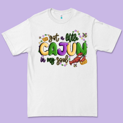 Got A Little Cajun In My Soul Premium Tee Designed By Maliassmallbusiness