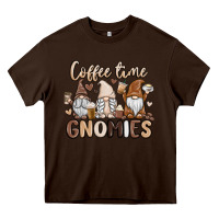Coffee Time Gnomies Heavy Core Tee | Teevron