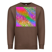 Chestnut neon glitter leopard seamless pattern Premium Sweatshirt - BundleAndBundleShop
