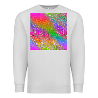 Dove Grey neon glitter leopard seamless pattern Premium Sweatshirt - BundleAndBundleShop