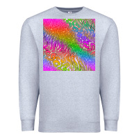 Heather Grey neon glitter leopard seamless pattern Premium Sweatshirt - BundleAndBundleShop