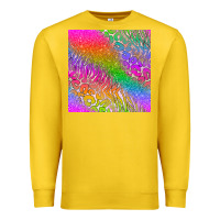 Lemon neon glitter leopard seamless pattern Premium Sweatshirt - BundleAndBundleShop