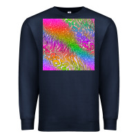 Navy neon glitter leopard seamless pattern Premium Sweatshirt - BundleAndBundleShop