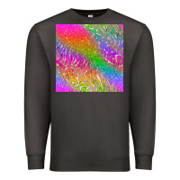 Smoke neon glitter leopard seamless pattern Premium Sweatshirt - BundleAndBundleShop