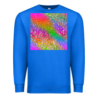 True Royal neon glitter leopard seamless pattern Premium Sweatshirt - BundleAndBundleShop
