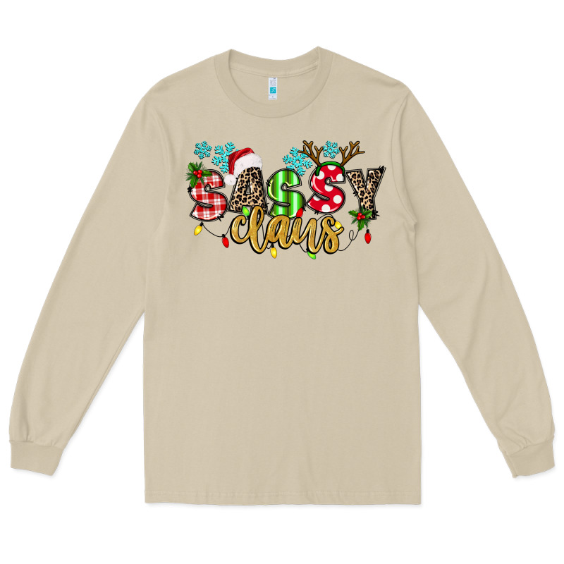 Sassy Claus Long Sleeve Tee by texasbilliewilder | Teevron