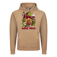 Vintage Coffee vine diva  gnome Vintage Hoodie - BarkalooDesign