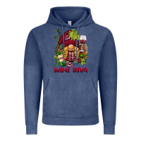 Vintage Denim vine diva  gnome Vintage Hoodie - BarkalooDesign