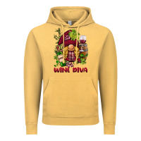 Vintage Mustard vine diva  gnome Vintage Hoodie - BarkalooDesign