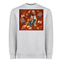 Wizard Boy With Magic Items Heavyweight Sweatshirt | Teevron