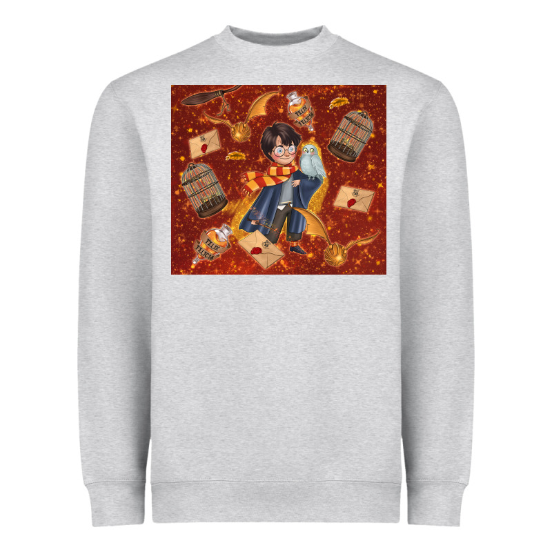 Wizard Boy With Magic Items Heavyweight Sweatshirt by TumblerDesignByShophia | Teevron
