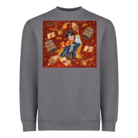 Storm wizard boy with magic items Heavyweight Sweatshirt - TumblerDesignByShophia
