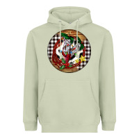 Matcha Cowgirl Boots Heavyweight Hoodie - FaDigitalArtStudio