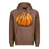Chestnut Pumpkin Premium Hoodie - FaDigitalArtStudio