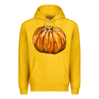 Lemon Pumpkin Premium Hoodie - FaDigitalArtStudio