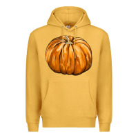 Mustard Pumpkin Premium Hoodie - FaDigitalArtStudio