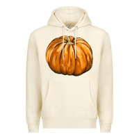 Sandshell Pumpkin Premium Hoodie - FaDigitalArtStudio