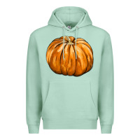Seafoam Pumpkin Premium Hoodie - FaDigitalArtStudio