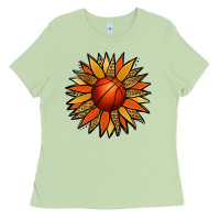 Matcha Basketball Sunflower Ladies Tee - Jasminsmagicworld