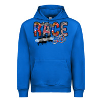 Cobalt race girl Urban Hoodie - RacoonDesign