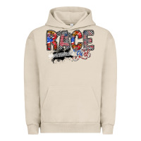 Pigment French Oak race girl Urban Hoodie - RacoonDesign
