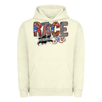 Pigment Pistachio race girl Urban Hoodie - RacoonDesign