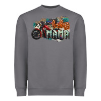 Storm Badass Mama motorcycle Heavyweight Sweatshirt - HowdyJamesFarm