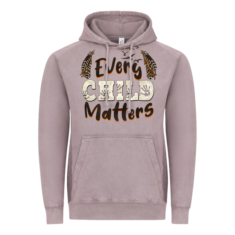 Every Child Matters Vintage Hoodie by BarkalooDesign | Teevron