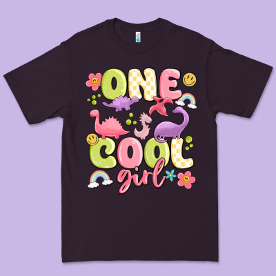 One Cool Girl Premium Tee Designed By Maliassmallbusiness