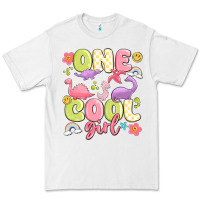 White one cool girl Premium Tee - MaliasSmallBusiness