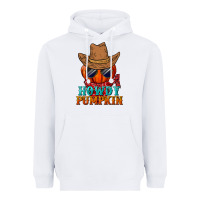 White howdy pumpkin Heavyweight Hoodie - BundleAndBundleShop