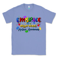 Colony Blue embrace differences Classic Tee - Artiststas