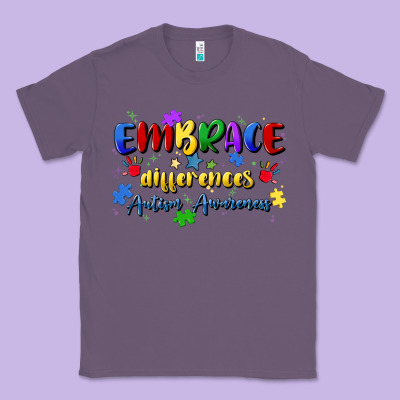 Embrace Differences Classic Tee Designed By Artiststas