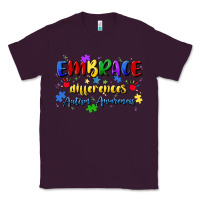 Plum embrace differences Classic Tee - Artiststas