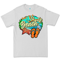 Dove Grey dont be a shady beach 2 Premium Tee - JahusDesignShop