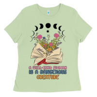 Matcha a well read woman is a dangerous creature Ladies Tee - MaliasSmallBusiness