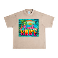 French Oak beach babe Urban Heavy Tee - BarkalooDesign