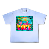 Grape Ice beach babe Urban Heavy Tee - BarkalooDesign