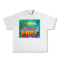 Lunar Rock beach babe Urban Heavy Tee - BarkalooDesign