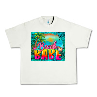 Pistachio beach babe Urban Heavy Tee - BarkalooDesign