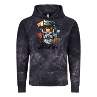 Cloud Black pilot life gnome Vintage Hoodie - BarkalooDesign