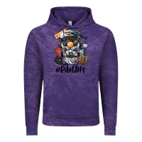 Cloud Purple pilot life gnome Vintage Hoodie - BarkalooDesign