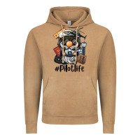 Vintage Camel pilot life gnome Vintage Hoodie - BarkalooDesign