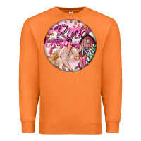 Carrot pink christmas pig Premium Sweatshirt - FaDigitalArtStudio