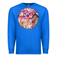 True Royal pink christmas pig Premium Sweatshirt - FaDigitalArtStudio